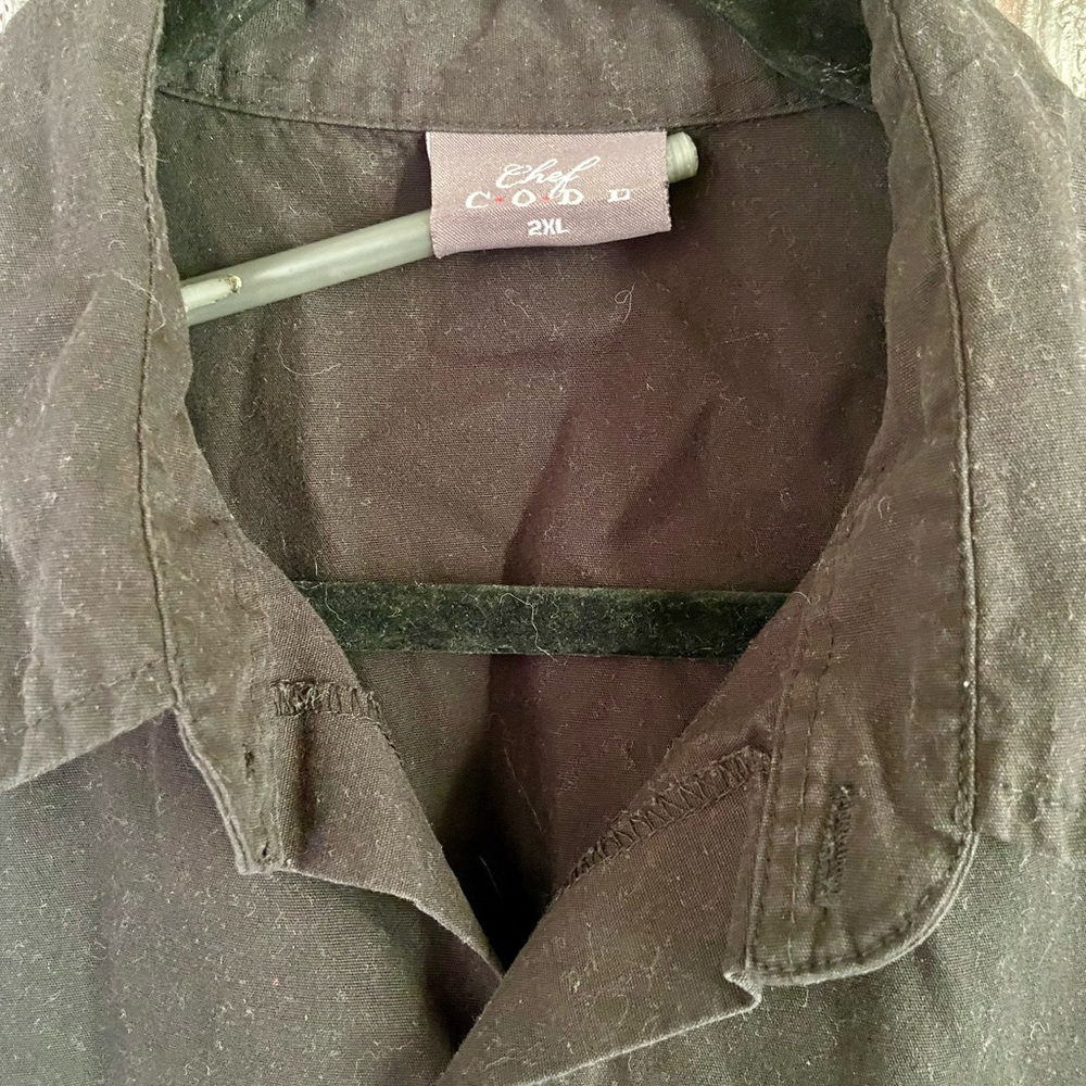 Chef Code Black Button-Up Shirt - Picture 2 of 2
